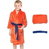 Varuotu Kids Anime Robe Bathrobe Pajamas Boys Girls Anime Onesie Bath Robe Halloween Costume Christmas Gifts