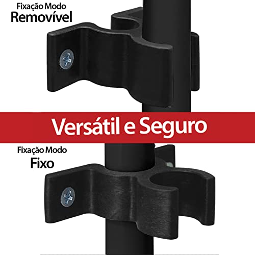 Cercado Portátil Petmix 51,5 cm 3 módulos (Preto)