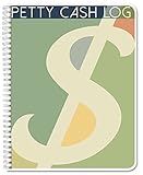 BookFactory Petty Cash Log Book / Notebook / Journal (8.5