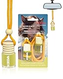 🚗A-MUST HAVE CAR FRESHENERS: This is a mini car diffuser. Small but terribly strong that fragrance lasts longer up to 45 days. Each 4ml oils in diffuser,total 8ml. Ideal to eliminate all those unwanted odours such as food, pets and smoke smell trappe...