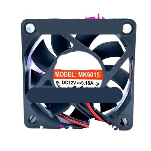 Ventilador de refrigeración 60x60x15mm 12V para servidor 2