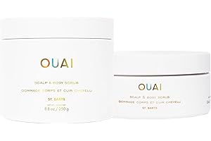 St. Barts Scalp & Body Scrub Duo: Hydrating Coconut Oil Sugar and Gentle Scalp Exfoliator