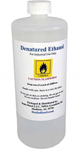 Duda Energy eth950 950 mL Bottle of Denatured Ethanol with 200-Proof Ethyl Alcohol IPA and NP Acetate