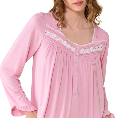 Image of Eileen West Womens Modal Jersey Knit Collection Nightgowns - Soft, Lightweight & Breathable Sleepwear & Loungewear for Women