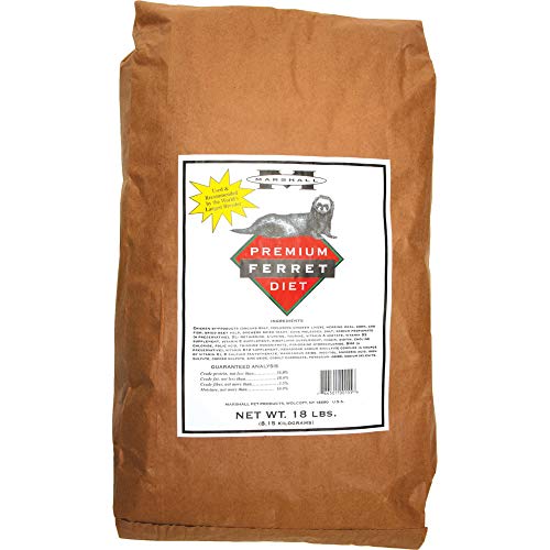 Marshall Premium Ferret Diet, 18-Pound Bag