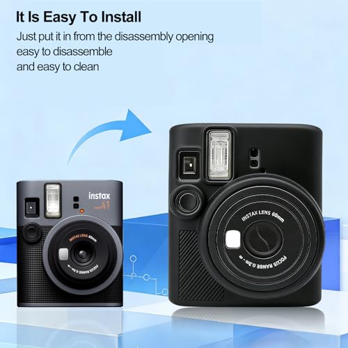 Funda de silicona para cámara Instax Mini 41 miniatura 5