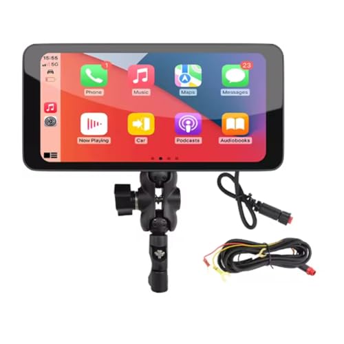 Pantalla para moto de 6,5" con CarPlay y Android Auto inalámbrico 1