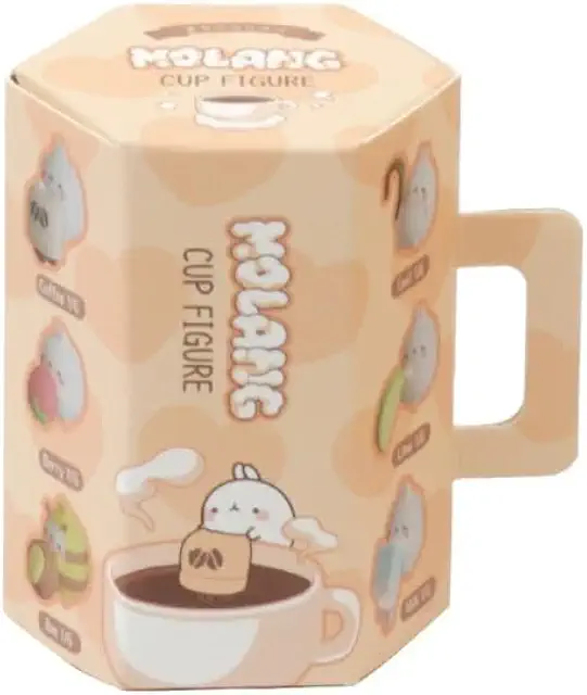 MOLANG Rabbit Korea Cup Blind Box Figurine - Cute Collectible Toy
