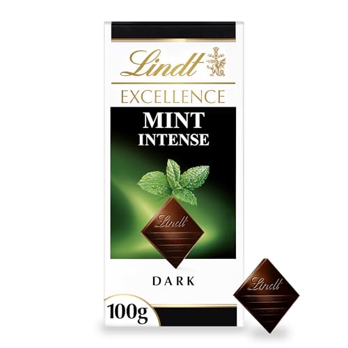 Lindt Excellence Dark Mint Chocolate Bar Each 100g