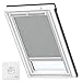 Produktbild VELUX Original Solar-Verdunkelungsrollo Integra und Manual Dachfenster, MK04, Uni Grau