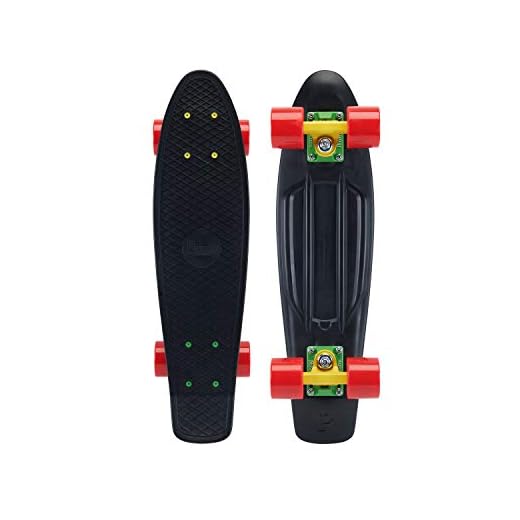 Penny Complete Skateboard (Rasta, 22-Inch)