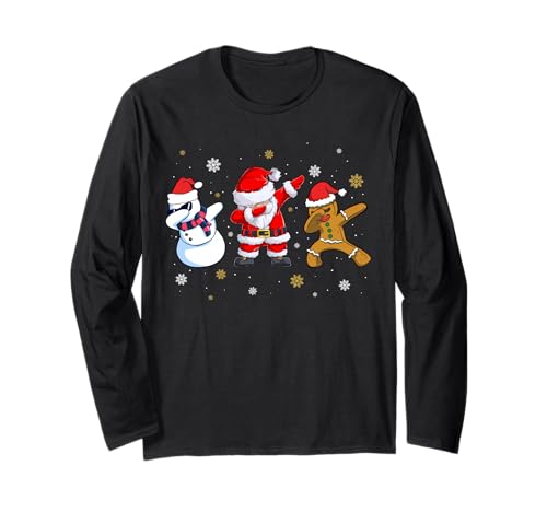 Père Noël, Bonhomme de Neige, Père Noël Manche Longue