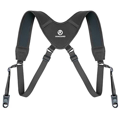 VANGUARD Veo Optic Guard H DLX BK - Arnés para prismáticos Pro