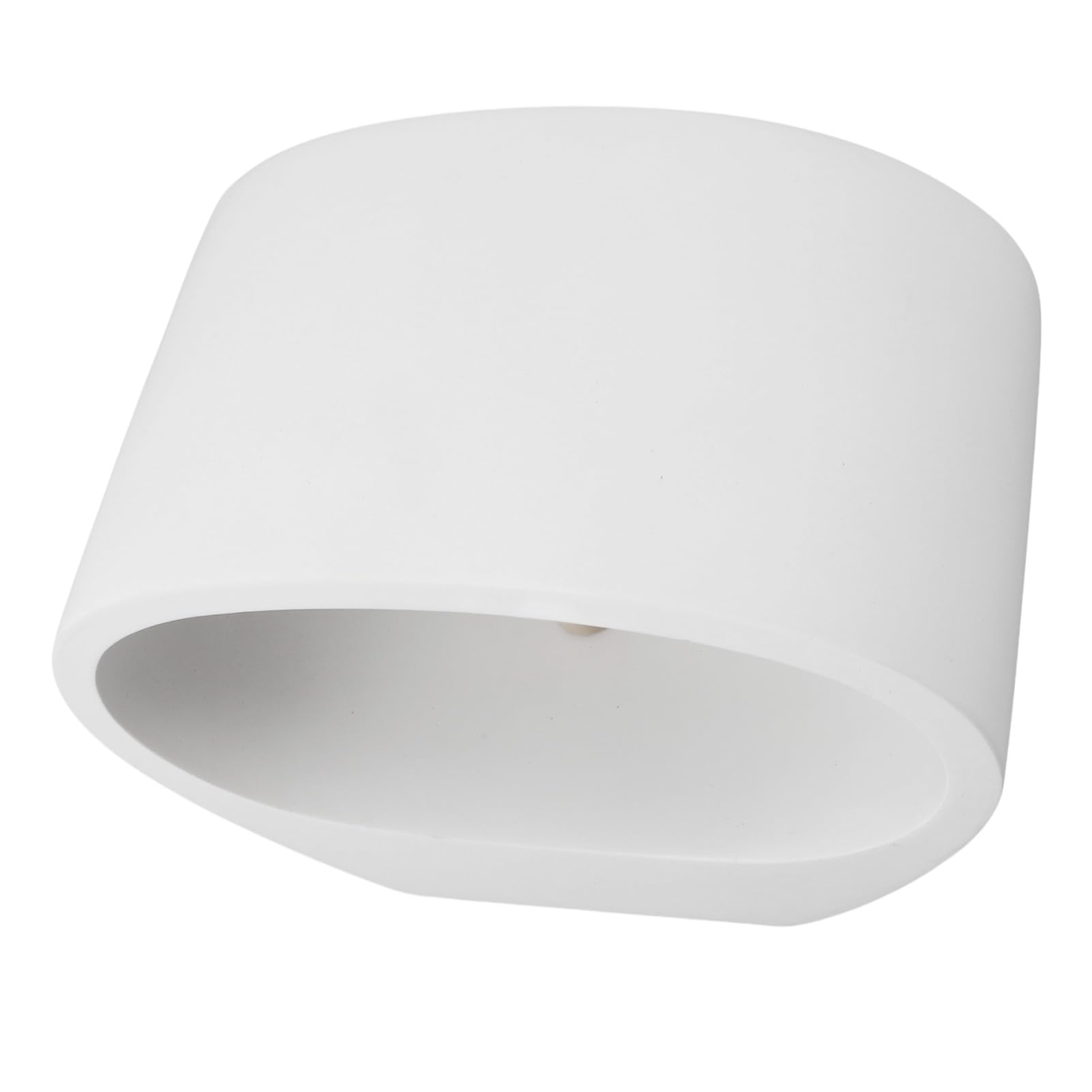 Hyuduo Półcylindryczny Kinkiet G9 Kinkiet ścienny, Nowoczesny Tynk z żywicy Oświetlenie w górę i w dół do Salonu, Przedpokoju Sypialni, Minimalistyczny Design z łatwą instalacją