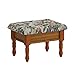 Frenchi Home Furnishing Queen Anne Style Footstool w/ Storage