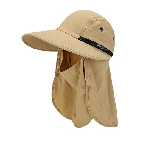 Sun Protection Fisherman Hat Men's Outdoor All-in-one