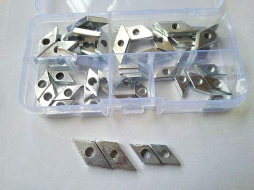 Generic 40pcs M5/M6 For Standard 3030/4040 Series T Sliding Nut Rhombus Nuts Assortment