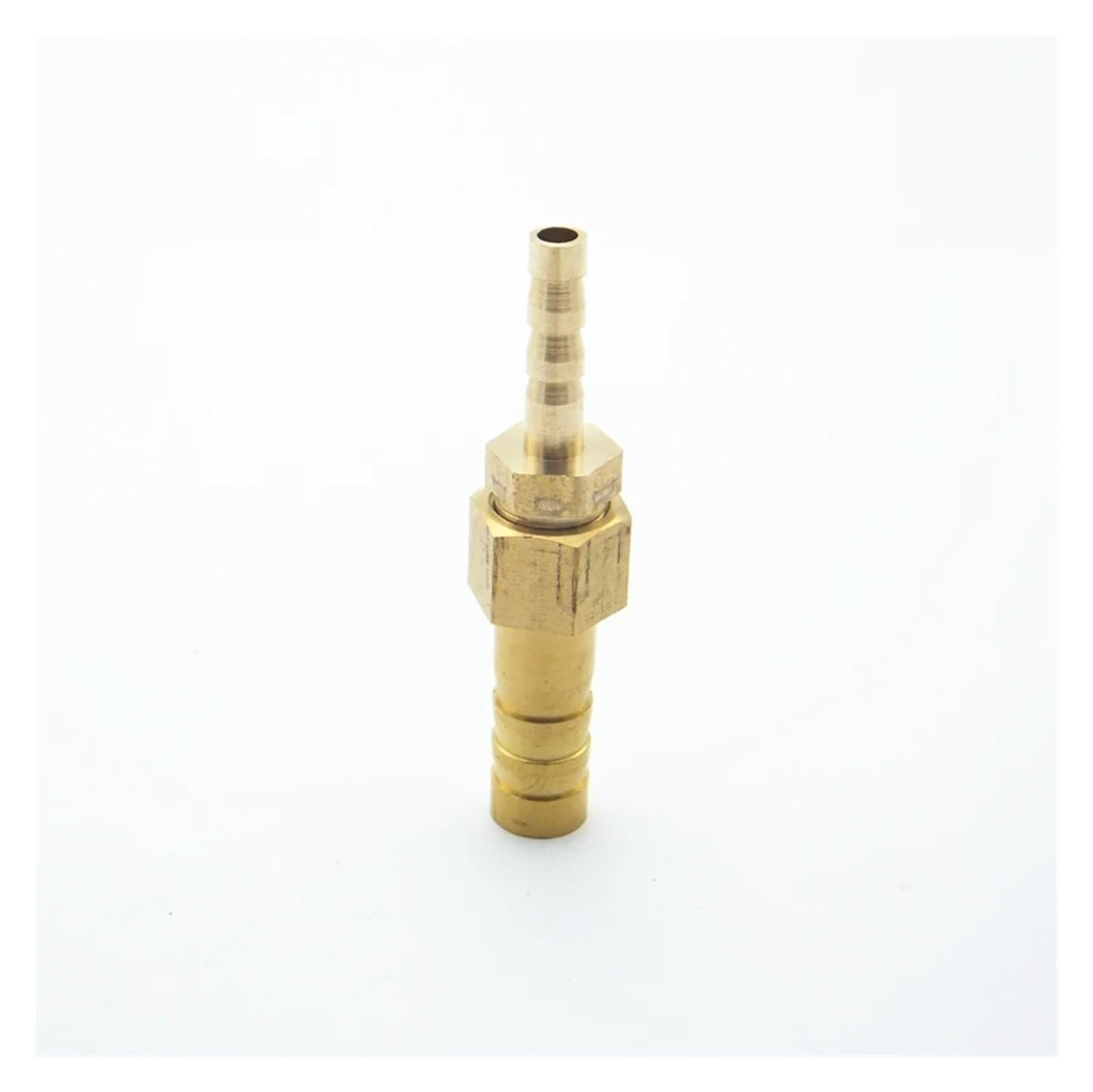 Outil de quincaillerie Tuyau barbelé en Laiton de 4mm x 8mm, raccord de Tuyau barbelé, raccord de coupleur, Adaptateur for Carburant, gaz et Eau Raccord de Tuyau