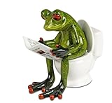 formano Frosch auf Toilette