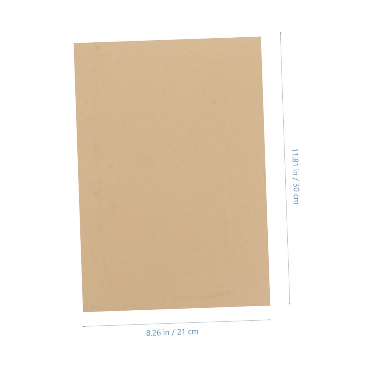 VILLFUL 100 Blätter Briefpapier Aus Dickem Kraftpapier 160 G/m² Stabiles Vintage-schreibpapier Für Büro Dekoratives Briefpapier Zum Gestalten Und Verpacken Vielseitig Einsetzbar Für