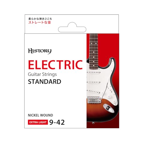 真琴9弦 Amazon | HISTORY ES0942 エレキギター弦 .009-042 エクストラ