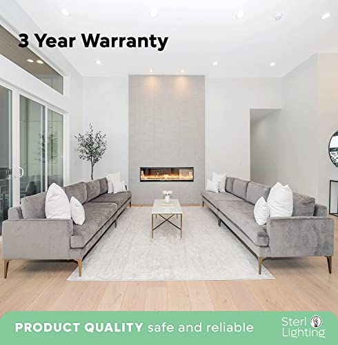 Sterl Lighting - 6 Pack, Par16 Halogen Light Bulb, 60W, 120V, Clear, Dimmable, 2900K Warm White, E26 Base Best For Accent Light, Track Lighting, Recessed Can, Stove Hood, Landscape Lighting, Spotlight #TOP5