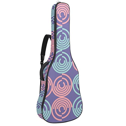 Étui de protection rembourré pour guitare acoustique classique Motif géométrique, Multicolore 01., 42.9×16.9×4.7 in… - Les Beatles, Paul McCartney, John Lennon, RIngo Starr, George Harrison Étui de protection rembourré pour guitare acoustique classique Motif géométrique, Multicolore 01., 42.9x16.9x4.7 in…
