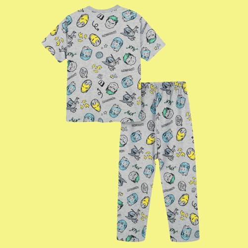 Image of Nap Chief Kids Cotton Nightwear Set, Full Sleeve Offical Characters Printed T-Shirt & Pyjama Set for Boys & Girls