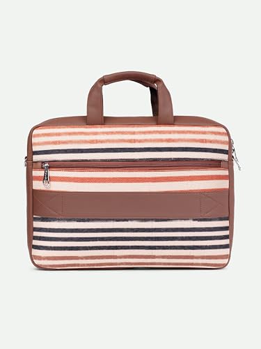 Image of ZOUK Arin Laptop Bag | Slim & Stylish Laptop Bag for Women Office Use | Fits 15.6+ Inch Laptop | Padded Compartment Fits up to 17 Inch Laptop | Water-Resistant | Lightweight