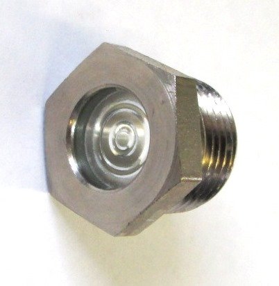 TK B1740-14 - Oil Level Sight Glass 3/4'' NPT (1.050''-14 Threads)
