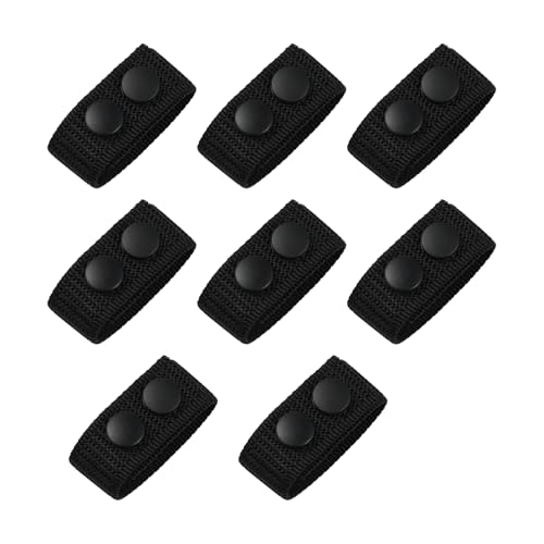 votuyet 8pcs Belt Keepers Nylon Belt Keepers,Belt Loop Keeper for Various Types of Belts