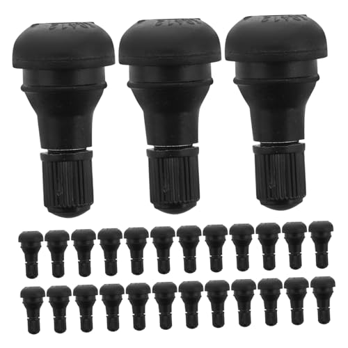 Valve de pneu sans chambre à air pour roue voiture moto caoutchouc noir étanche x100