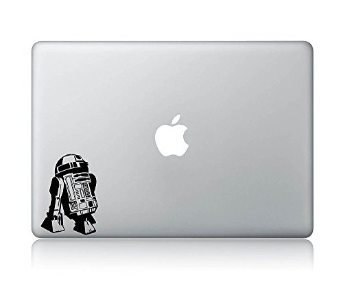 R2-D2 Looking Apple Star Wars Apple Macbook Laptop Decal Vinyl Sticker Apple Mac Air Pro Sticker