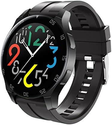 ABOTE Smart Watch, 1.2” Fitness Tracker with Heart Rate, Blood Pressure and Sleep Monitor,Message Notification, Black, One Size (ABT-P3-249)