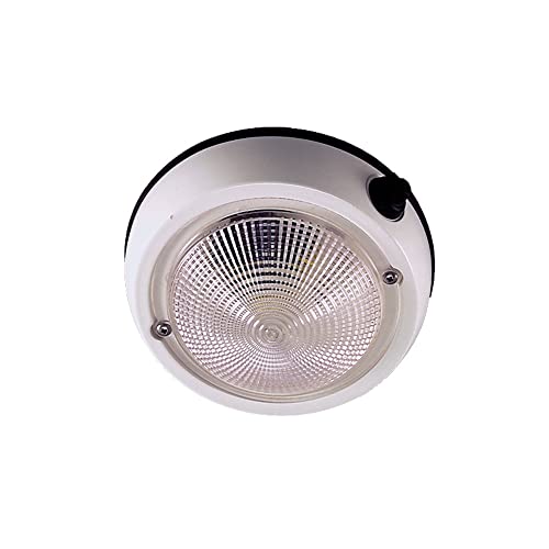 Plafonnier extérieur Perko Blanc 1253DP1White luminaire de plafond bateau