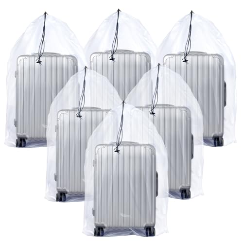 6 Pack 47x59 inches Dustproof Moistureproof Luggage Bags Extra Large