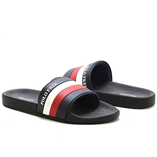 Chinelo Masculino Slide FJ Azul Marinho 42