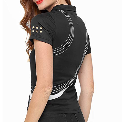 Camisa Polo Feminina Baby Look Vasco da Gama Logo Lateral Oficial