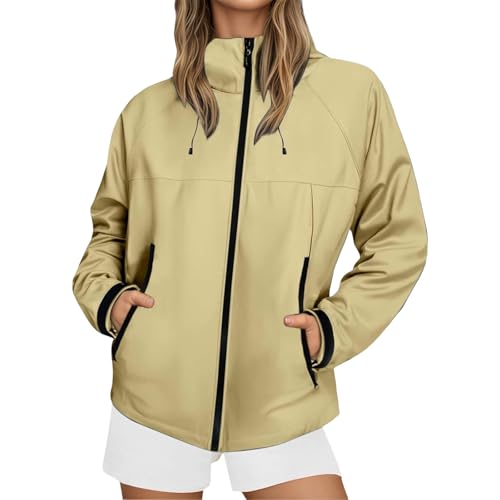 Chaqueta de senderismo para mujer ligera y cómoda para primavera de diseño casual y diario