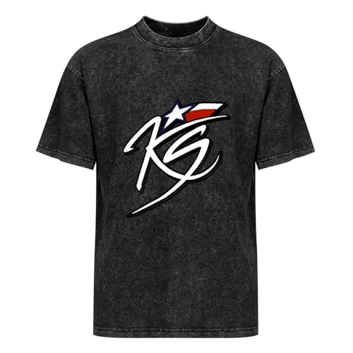 Kevin Schwantz T-Shirt Printed tee Graphic Top for Men Black Shirt M