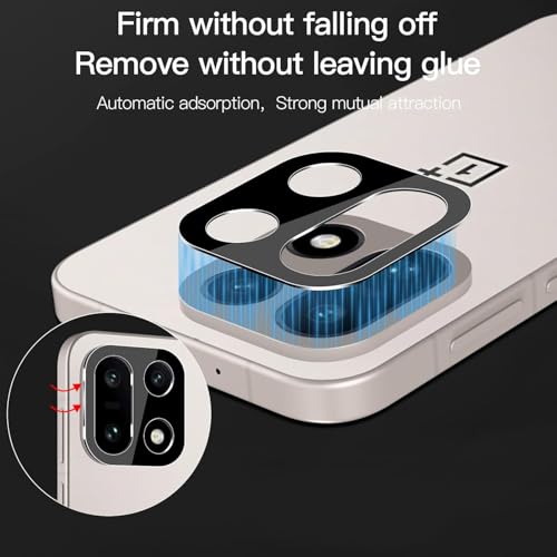 Image of Xmon Back Camera Lens Protector for Oneplus 15 (1 Pack) Premium Camera Glass Protector Guard, Anti-Scratch, Ultra-Clear, Easy Installation