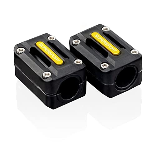 YIJIEBAO Motorrad-Motorschutz-Stoßstangen-Dekorationsblock passend for Ducati Multistrada 1200 Monster Supersport Diavel Crashsicheres Zubehör (Size : Supersport Gold)