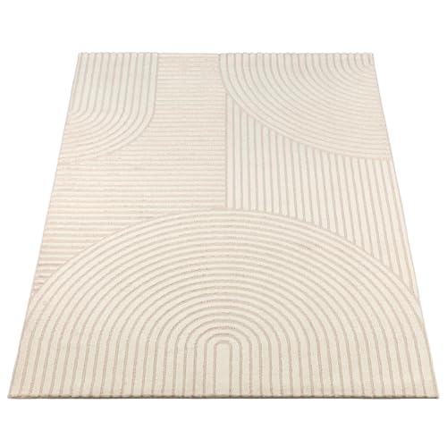 the carpet Everest - Moderner Kurzflor Teppich Hoch-Tief-Struktur, 3D-Effekt, weiche Oberfläche und hohe Flordichte… – Ansicht 3