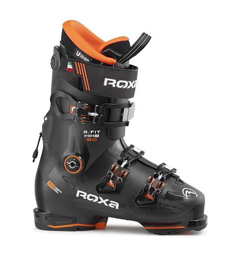 ROXA R/Fit Hike 90 - GW �����Y �X�L�[�u�[�c - �u���b�N/�I�����W, �u���b�N/�I�����W, 25.5