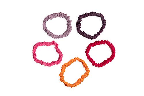 Lanossi Beauty & Care Mini Scrunchie Summer Vibes - Pacote Com 6 Unidades Tons Vibrantes