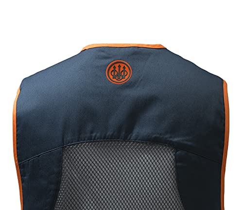 Image of Beretta Unisex Full Mesh Shooting Vest - Breathable Lightweight Competition Vest with Cartridge Pockets & Comfortable Fit | Breathable, lightweight apparel, with cartridge pockets, comfortable fit