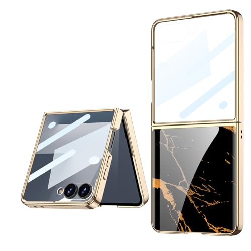 Étui Galaxy Flip7 anti-rayures mince et housse de protection en verre anti-choc