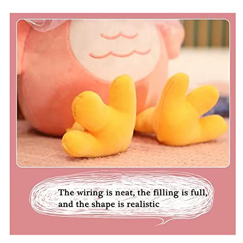 Image of Tickles Ellie Owl Super Soft Stuffed Plush Animal Toy for Kids Boys Girls Birthday Gift (Color: Pink; Size: 30 cm)