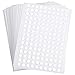 3000 Stücke Doppelseitige Klebepunkte Transparente Doppelseitige Klebeband Aufkleber Rundes Acryl Keine Spuren Starker Kleber Aufkleber Wasserdichte Punkt Aufkleber (0,47 Zoll/ 12 mm)