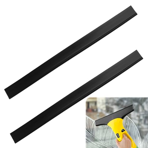 2 Piezas Labio para Aspiradora de Ventana para Kärcher, 280mm Repuestos de Limpiacristales de Goma Compatibles con WV1 WV2 WV5 WV50 WV55 WV60 WV75